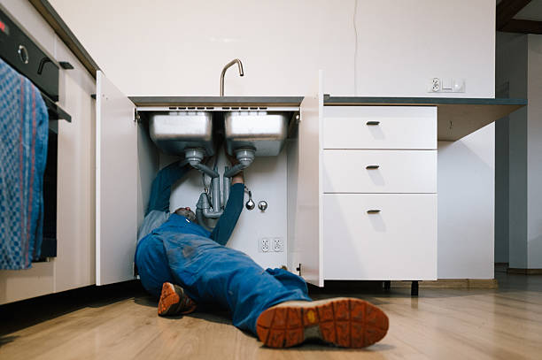 Professional Plumbing technician working in Wheatland, PA